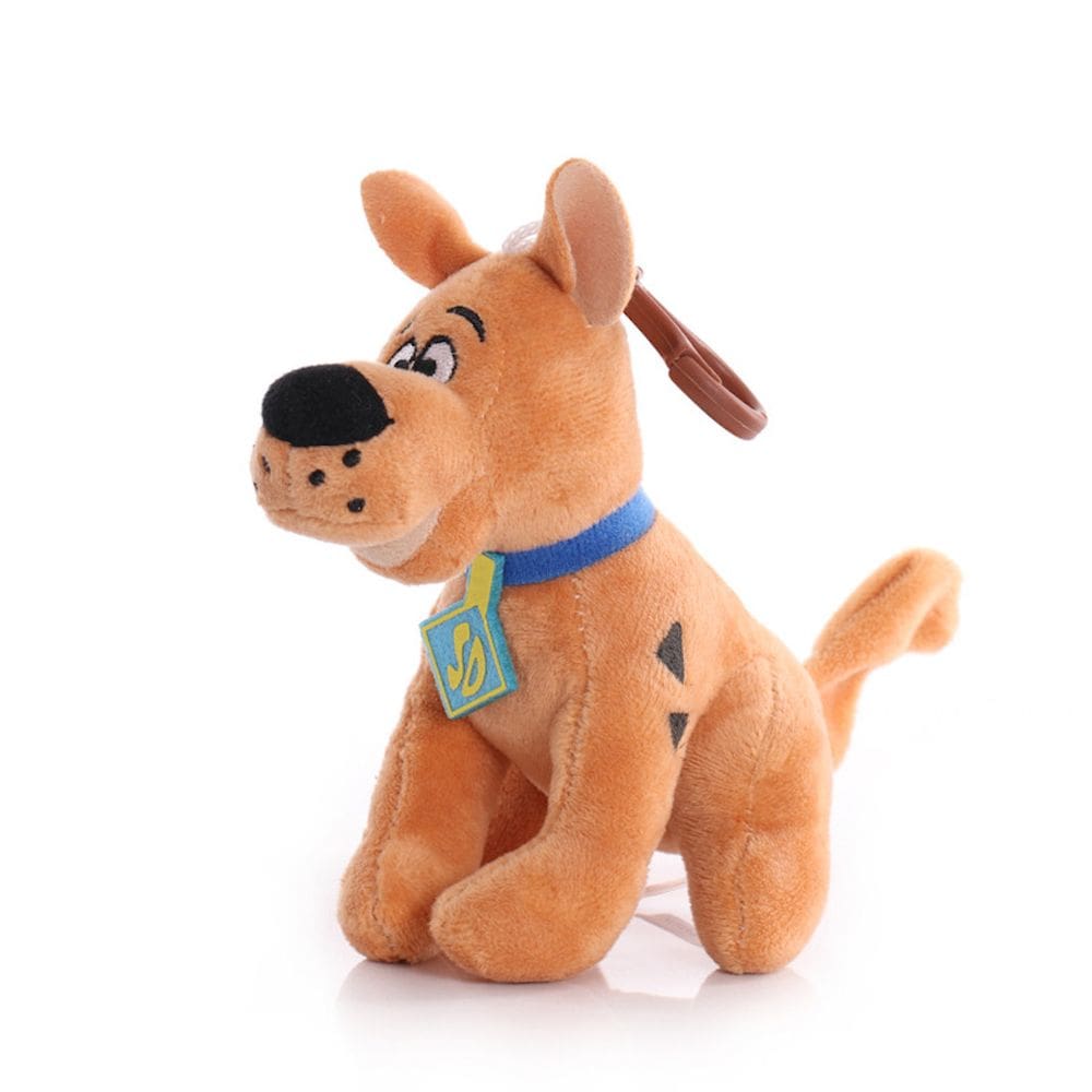 Boneco de brinquedo de pelúcia ScoobyDoos Anime Khaki 15 cm em algodão e pelúcia