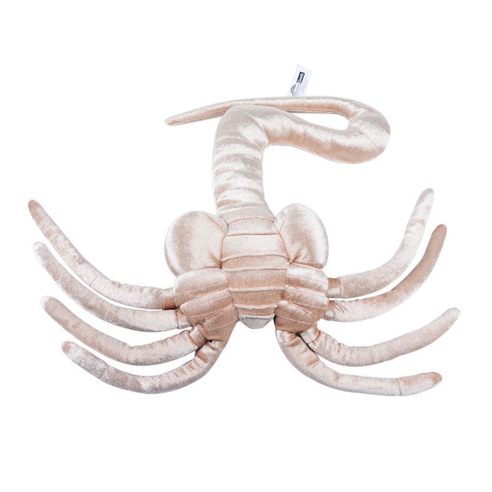 Brinquedo de pelúcia Alien Facehugger Broken Chest 45 cm do filme Alien vs Predator