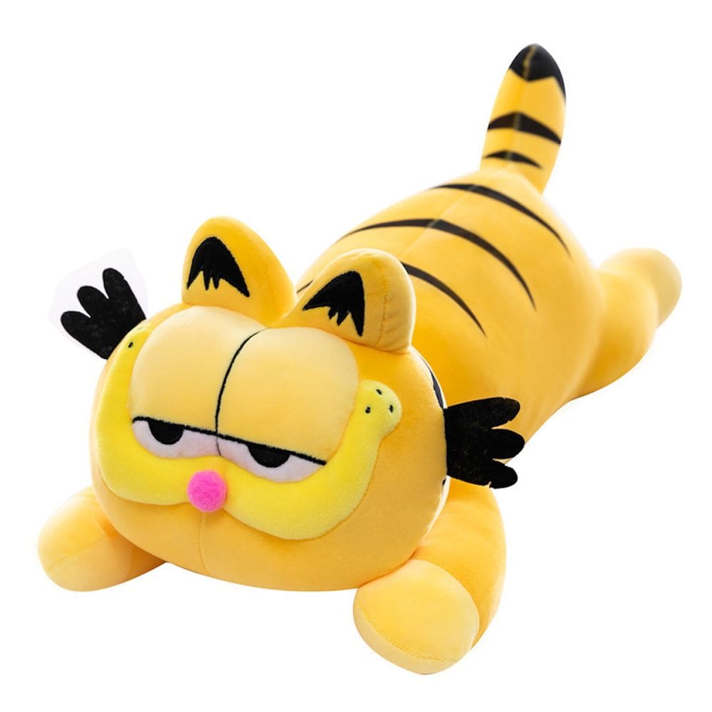 Boneca de pelúcia Garfields Cartoon Cat com listras pretas 45 cm
