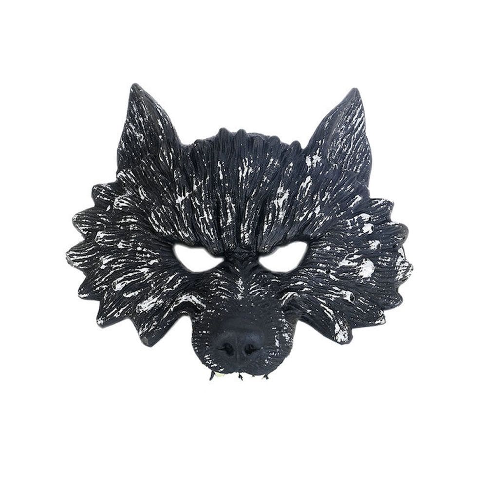 Mask Wolf Party Half Face Cover Game Party Cosplay Prop