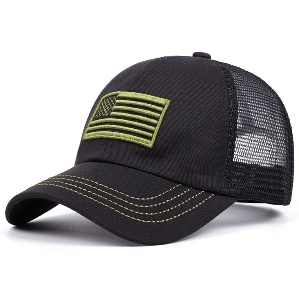 Boné de beisebol Americans Flags Anime para crianças 56-58cm