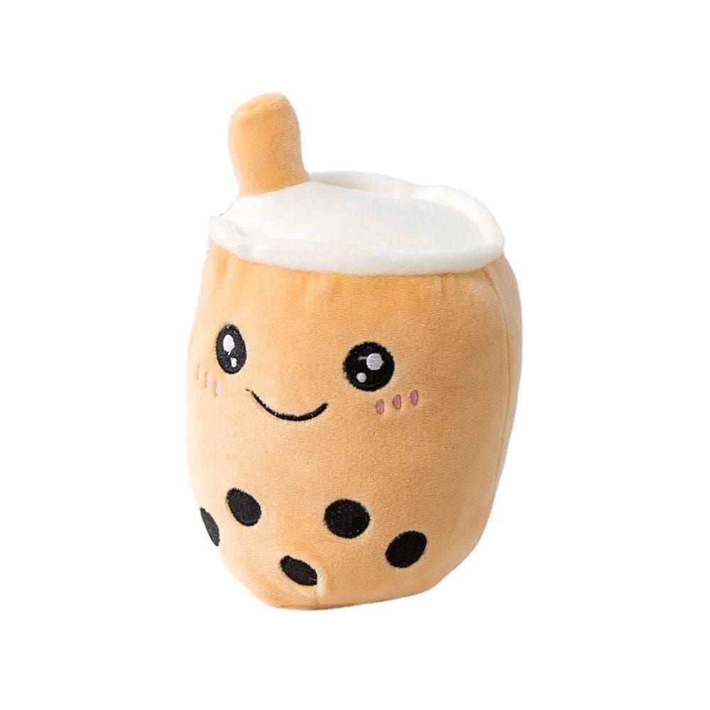 Copo de milkshake de boneca de pelúcia de 18 cm para crianças