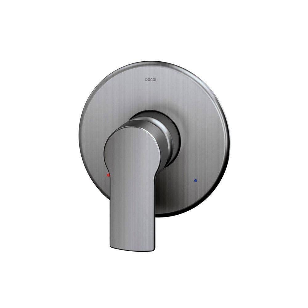 Acabamento Monocomando para Chuveiro Docol Argon 90008486070 3/4” Grafite Escovado