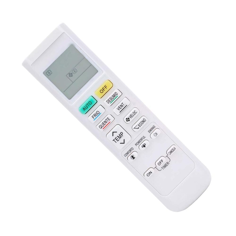 Controle Remoto Para Ar Inverter Daikin Arc480A1