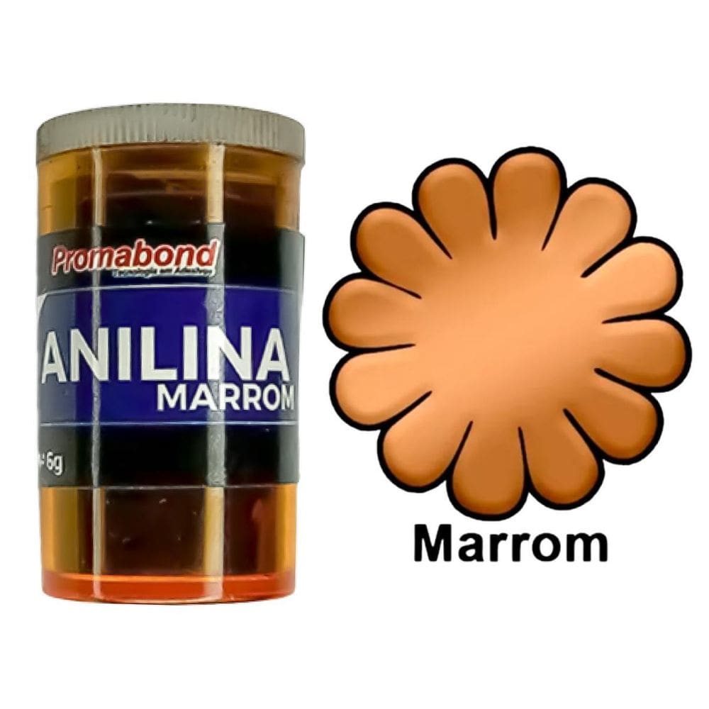 Anilina A Álcool Pó Corante Madeira Arte Marrom