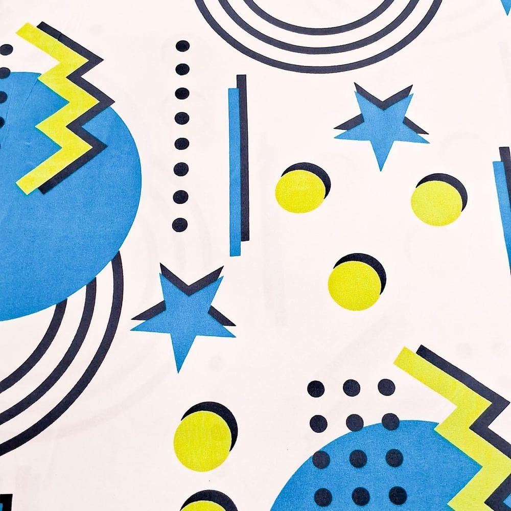 4 Metros Tecido Percal Estampado Microfibra 100% Poliéster