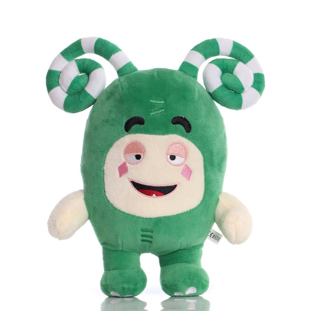 Boneca de brinquedo de pelúcia Oddbods Green 22 cm verde anime