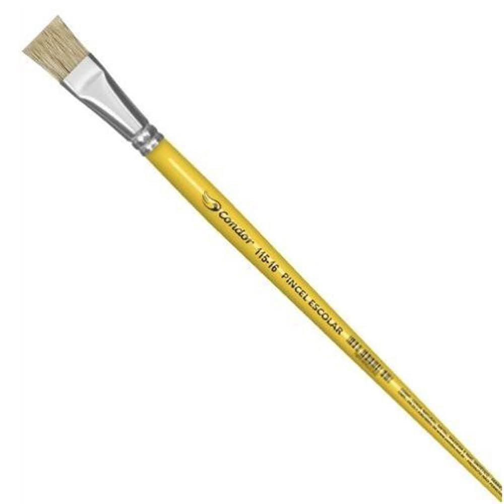 Pincel Chato Escolar N16 Condor 115