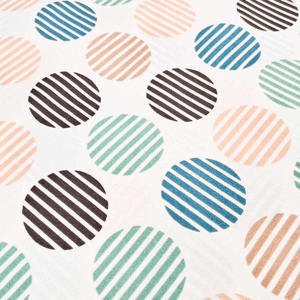 6 Metros Tecido Percal Estampado Microfibra 100% Poliéster