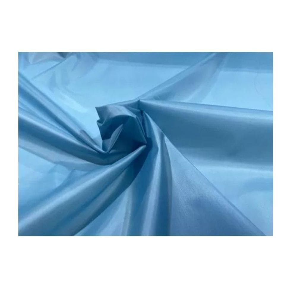 5 Metros Tecido Bember Azul Bebê Para Fôrro Largura 1,50 Mt