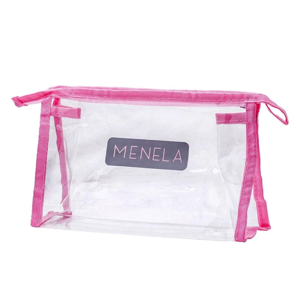 Necessaire Transparente Personalizada Menela