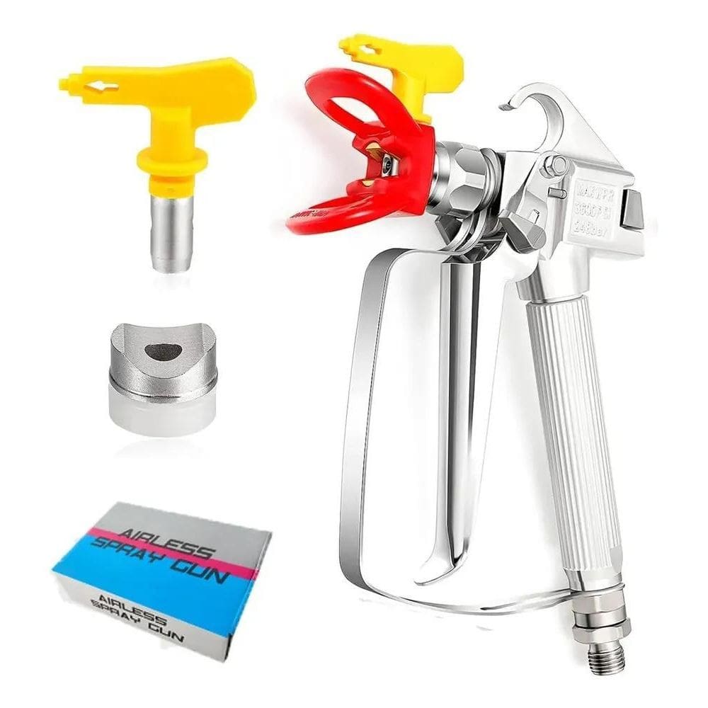 2X Pistola Pintura Airless 3600Psi / Completíssima Com Bico