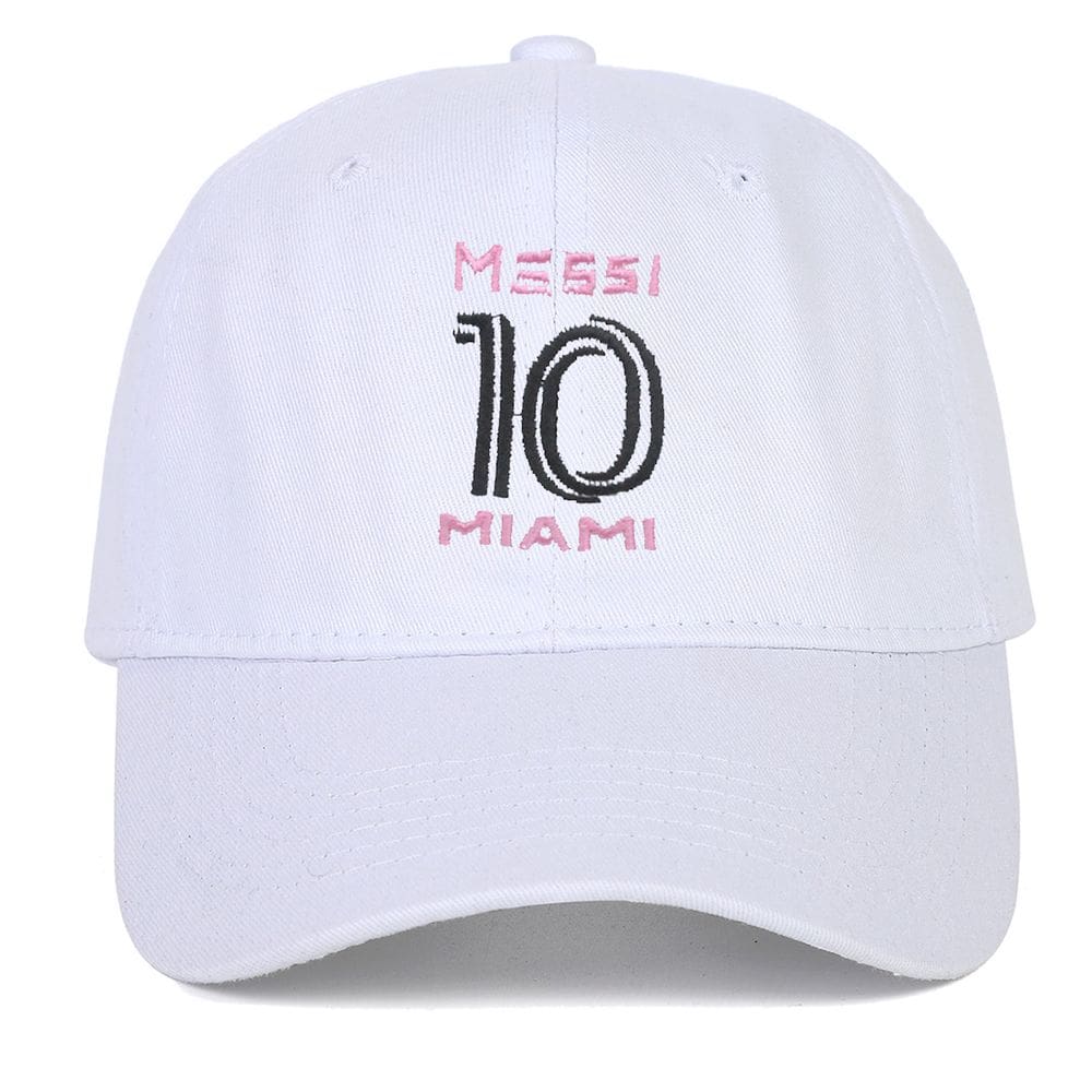 Boné de beisebol Messis 10 Miami Anime Snapback Hat de algodão