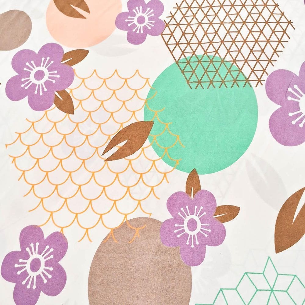 4 Metros Tecido Percal Estampado Microfibra 100% Poliéster