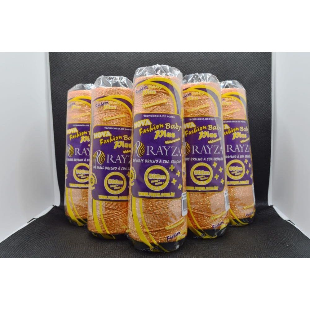 Linha Rayza Fashion Plus Ouro Baby Fina-Cenoura Ouro