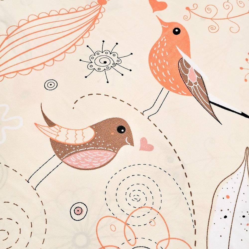 6 Metros Tecido Percal Estampado Microfibra 100% Poliéster