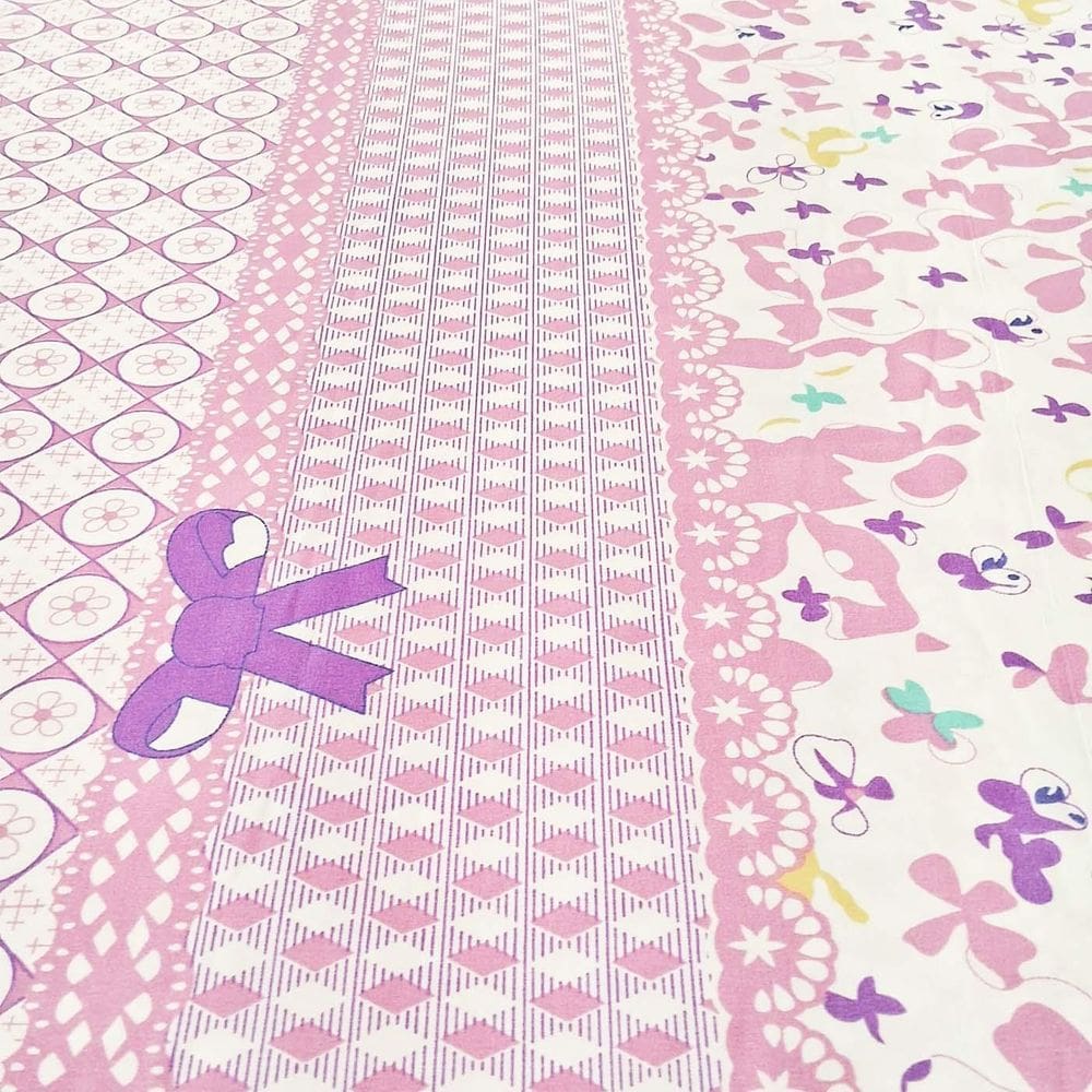 6 Metros Tecido Percal Estampado Microfibra 100% Poliéster