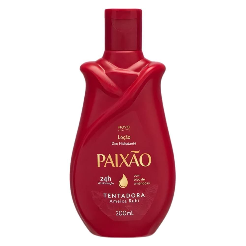 Loção Hidratante Corporal Paixão Tentadora Ameixa Rubi 200ml