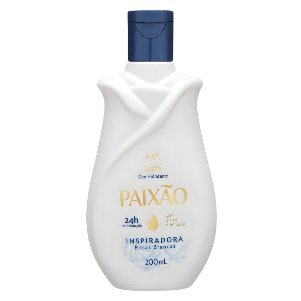 Loção Hidratante Corporal Paixão Inspiradora Rosas Brancas 200ml