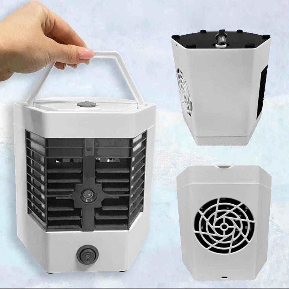 Ar Condicionado Portátil Mini Com Ventilador Para Espaços