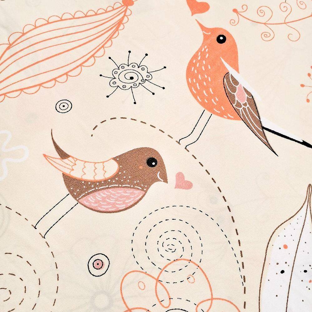 4 Metros Tecido Percal Estampado Microfibra 100% Poliéster