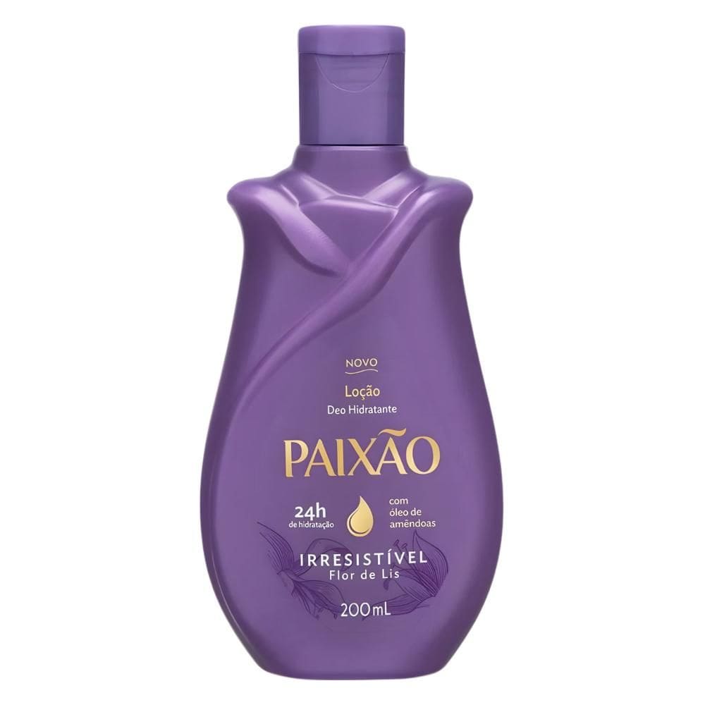 Loção Hidratante Corporal Paixão Irresistível Flor De Lis 200ml