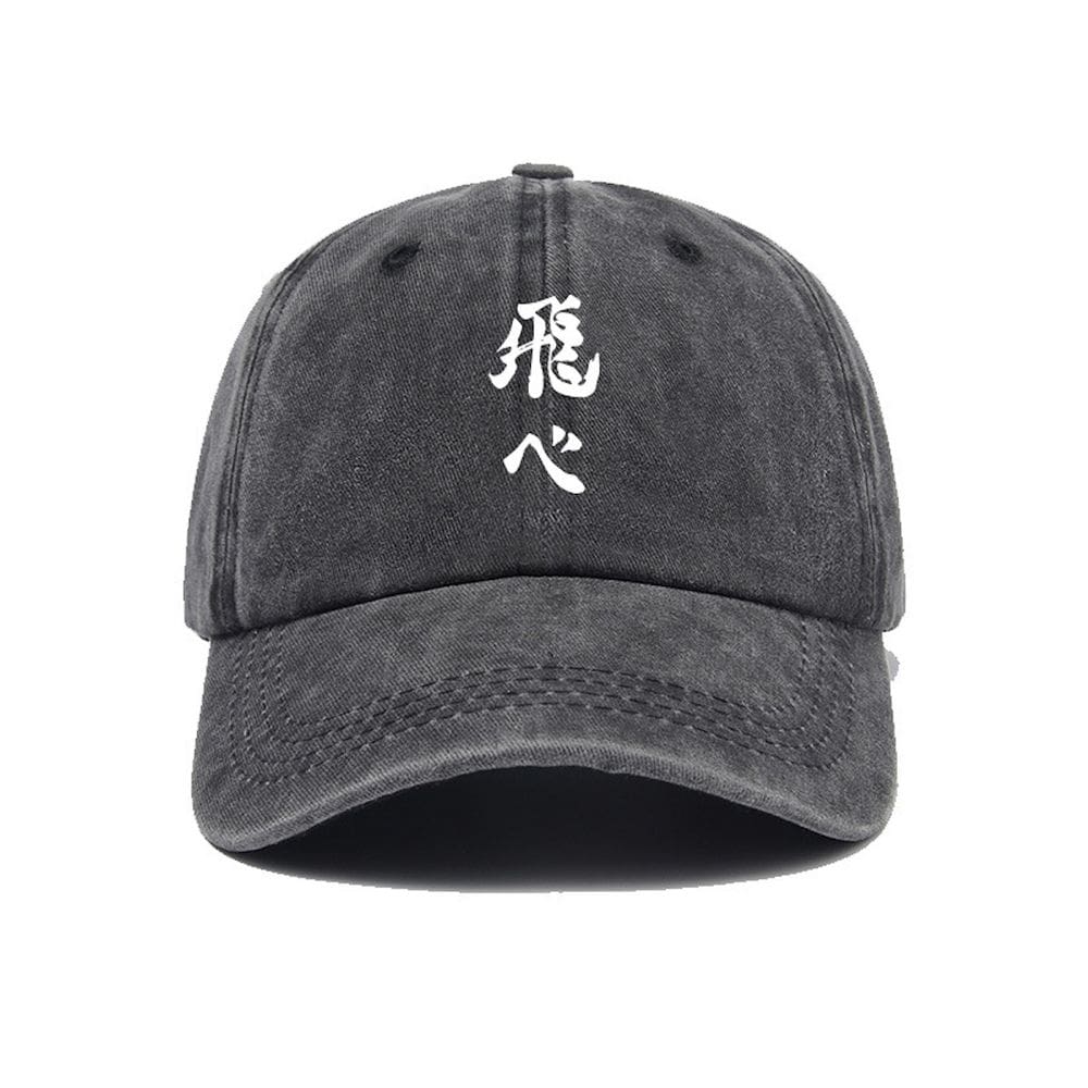 Boné de beisebol Haikyuus Anime Snapback Hat Denim 55-62cm
