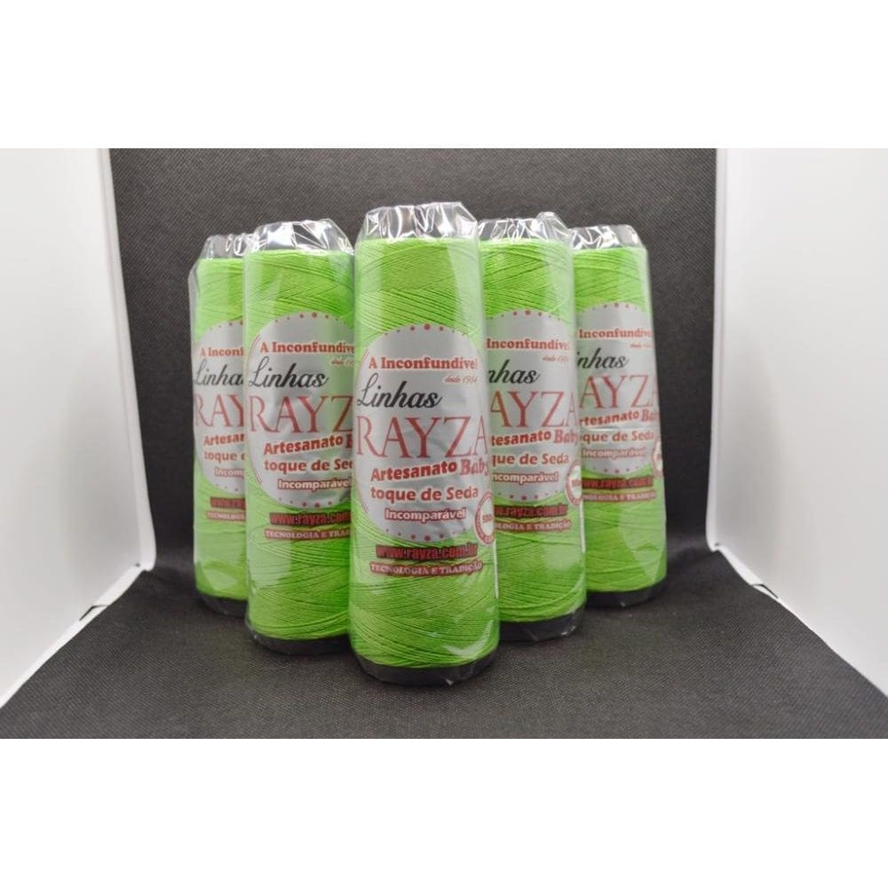 Linha Rayza Artesanato Baby Fina Tex 144-Verde Limao