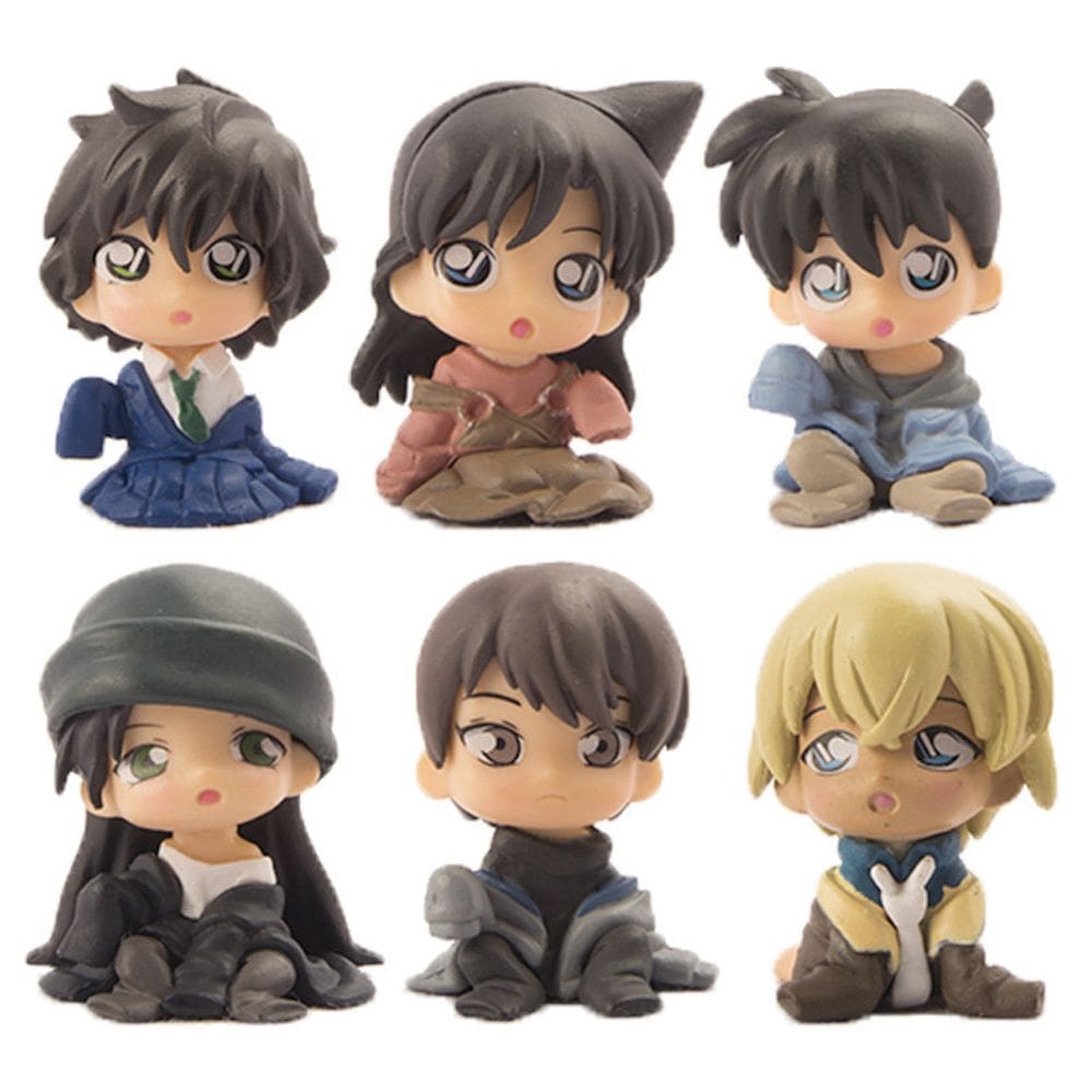 Coleção de brinquedos de figuras de anime modelo D Conan Kudo Shinichi