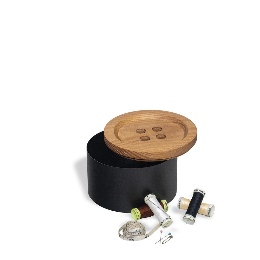 Caixa De Costura Organizador Criativo Formato Botão