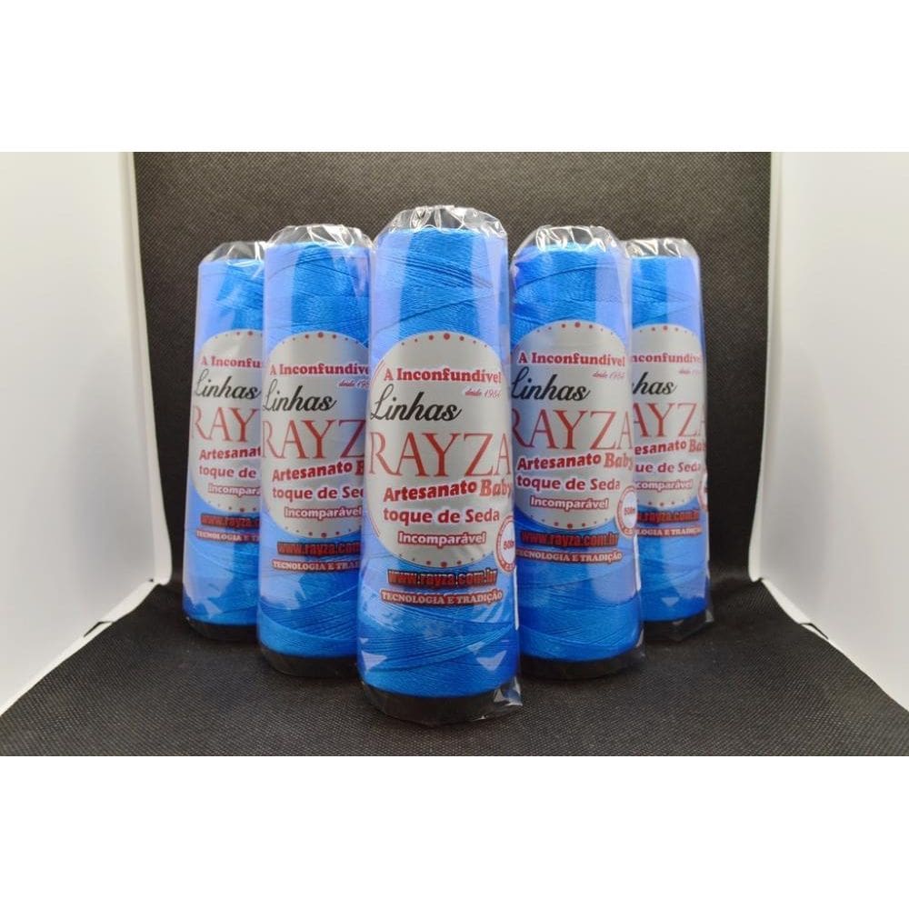 Linha Rayza Artesanato Baby Fina Tex 144-Azul Bahamas