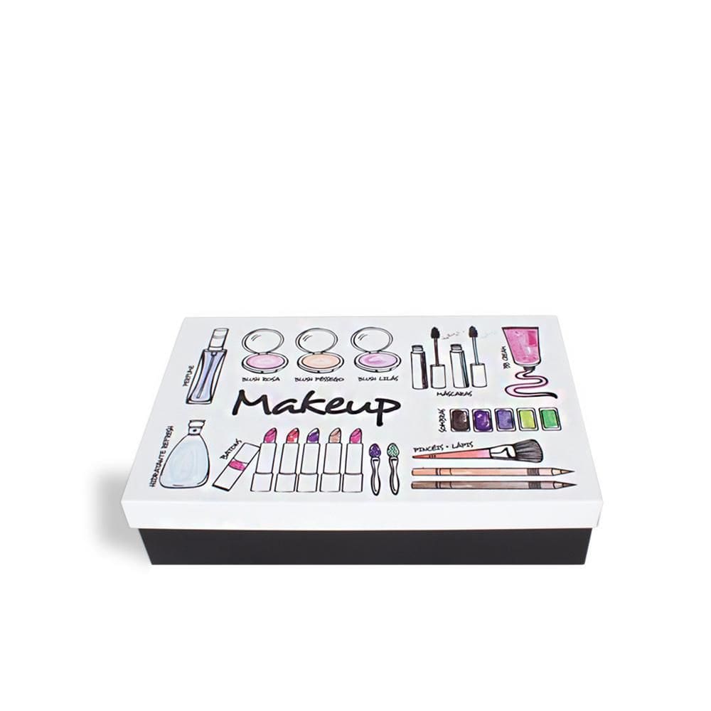 Kit Caixas Para Maquiagens + Costura + Esmaltes Geguton
