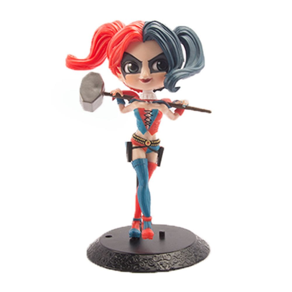 Coleção de brinquedos de figuras de anime Harleys Quinn 15 cm PVC