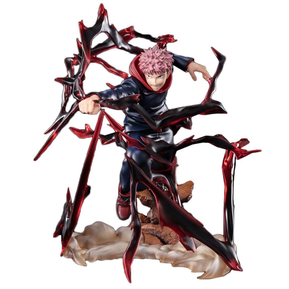 Brinquedo de boneco de anime Jujutsus Kaisens Itadori Yuji 19 cm em PVC