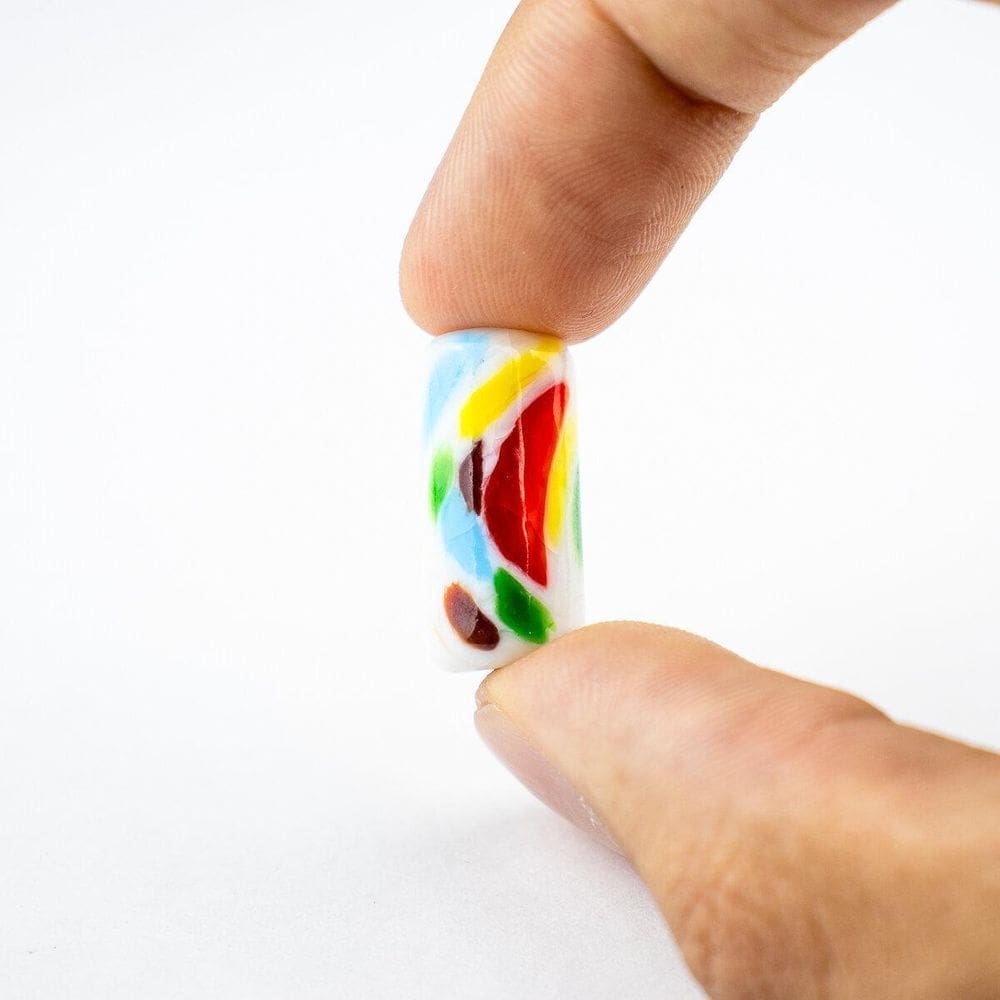 Unidade Firma Em Murano Lisa 22Mm Para Guias - Escolha