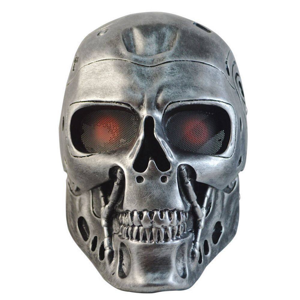 Resina de máscara robótica Halloween Cosplay Terminator T800 660g