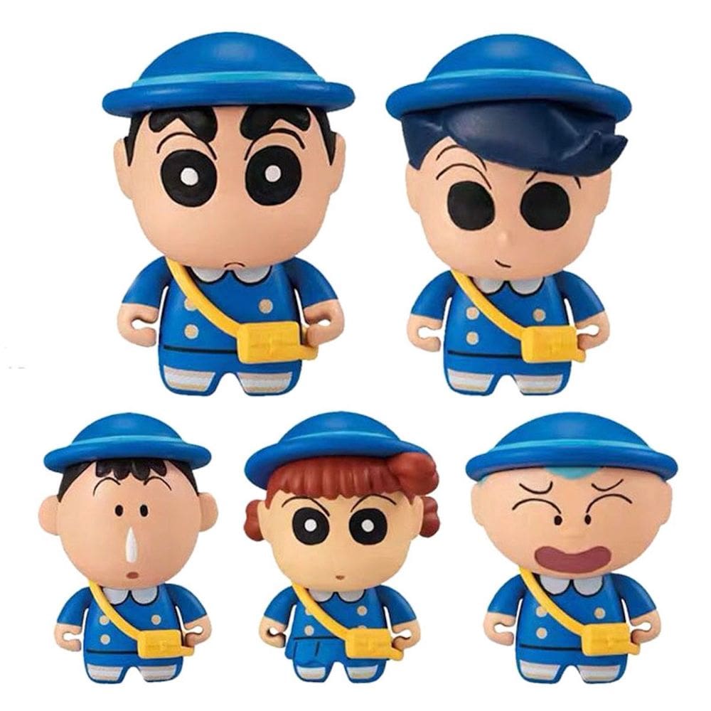 Figura Toy Crayons Shins Chans Anime, 5 unidades/lote, colecionável