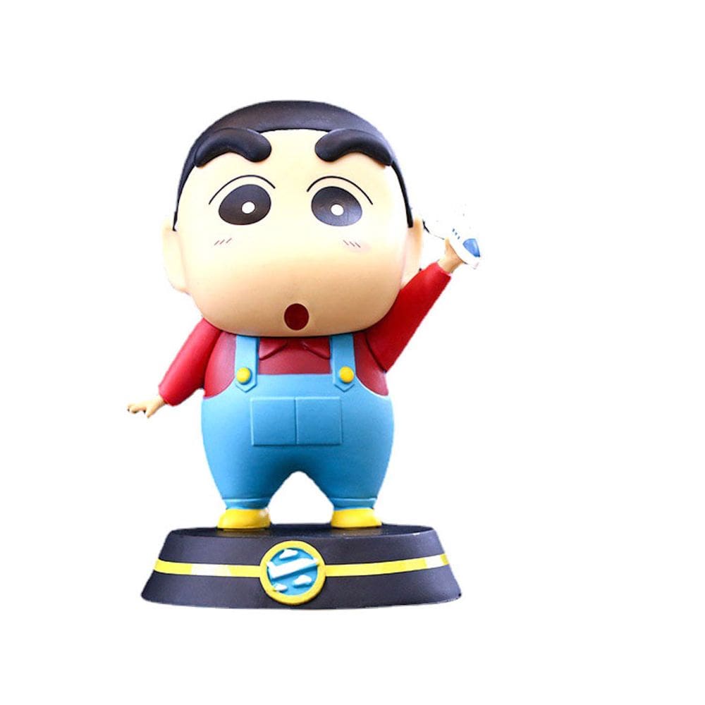 Brinquedo de boneco de anime, modelo colecionável, estatueta, lápis, canetas e chans