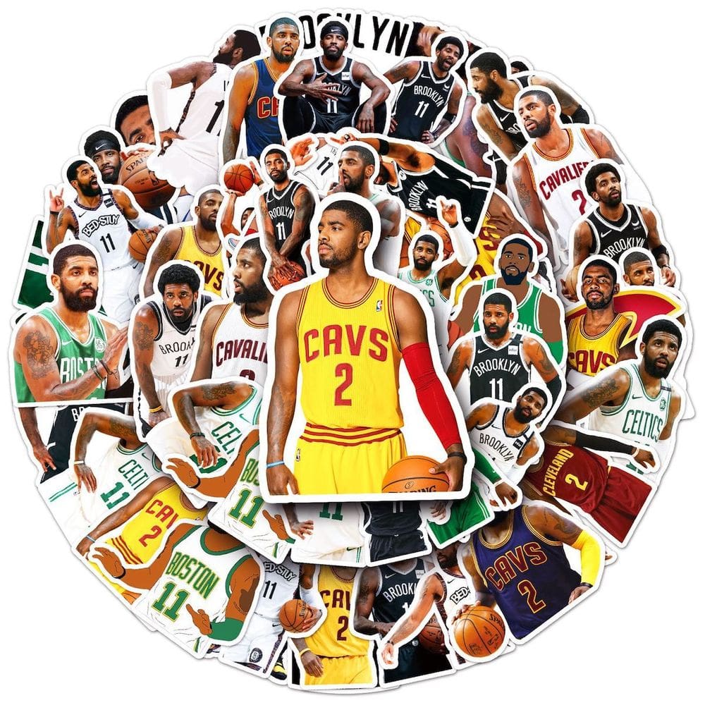 Adesivos Irving Basketball Star Anime PVC 50 unidades