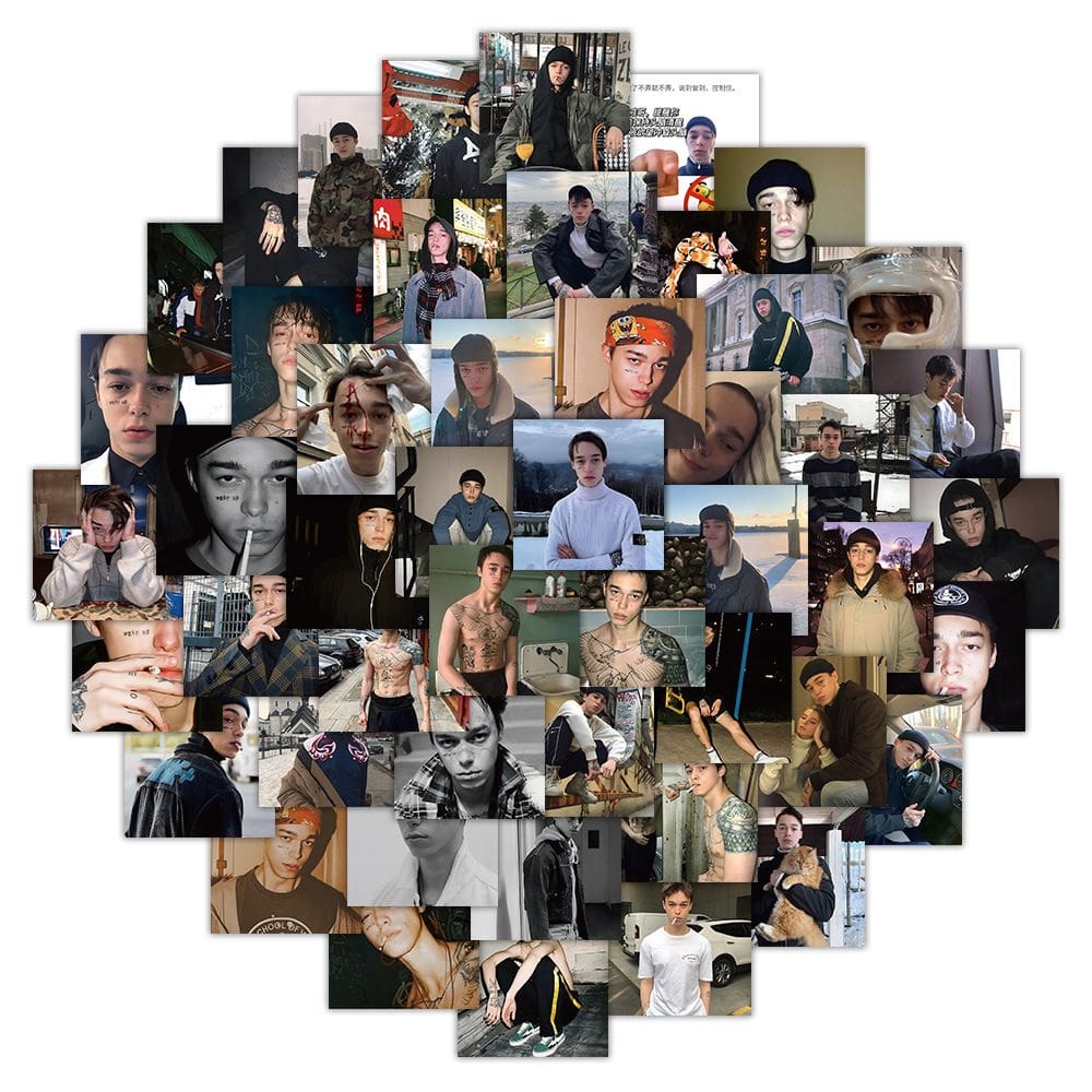 Pacote de adesivos Sasha Trautveins Anime Waterproof Vinil 63 unidades