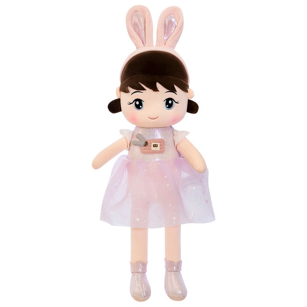 Boneca de pelúcia Princesa em vestido Cartoon Girl 45 cm