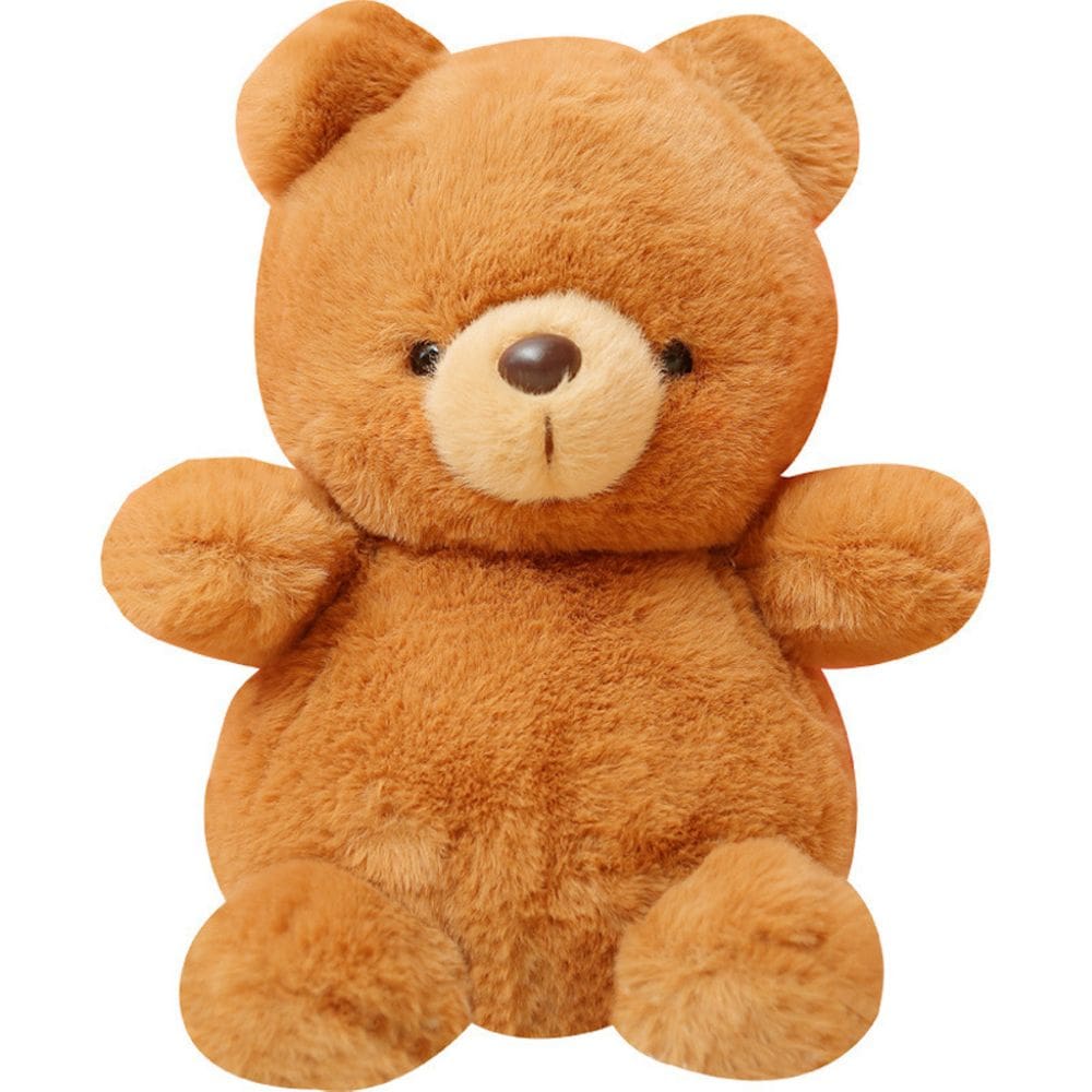 Boneca de pelúcia Hug Brown Bear 23 cm em algodão e pelúcia