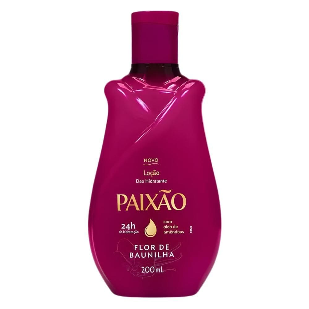 Loção Hidratante Corporal Paixão Flor De Baunilha 200ml