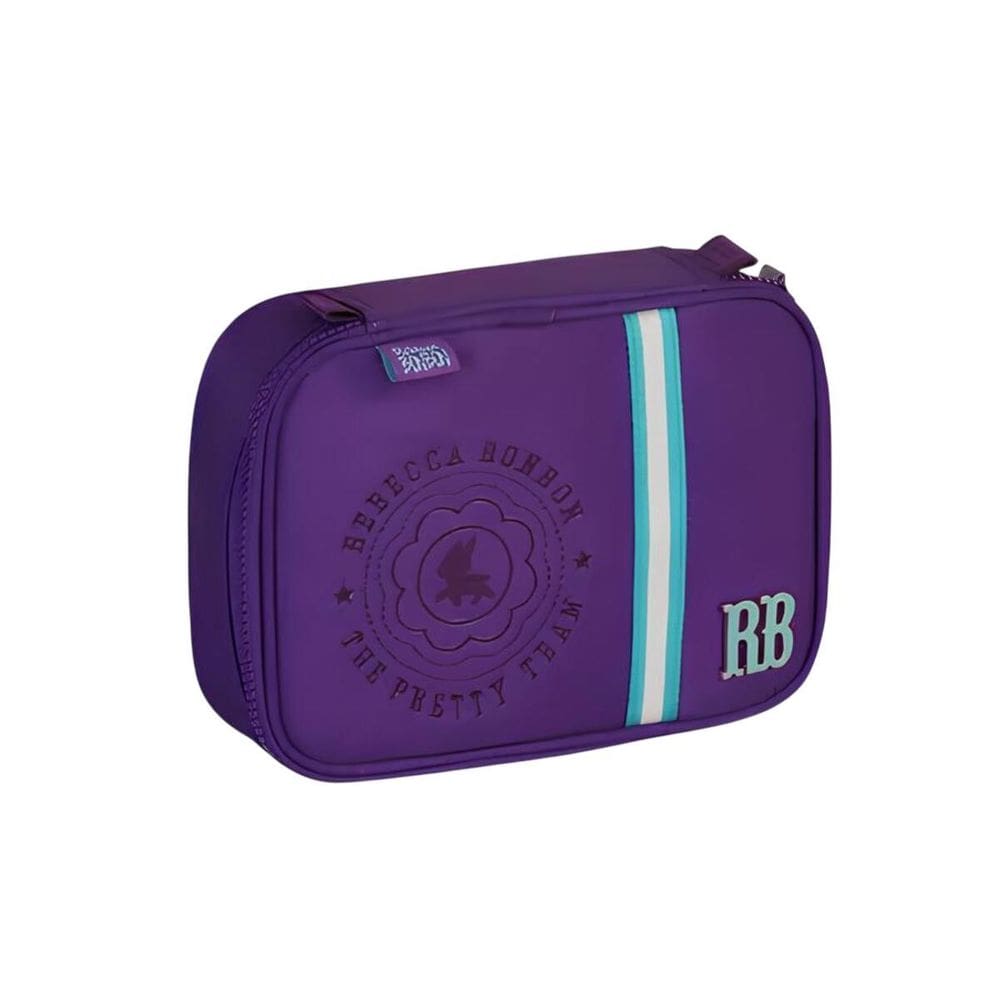 Estojo Box Rebecca Bonbon Pretty Team Roxo