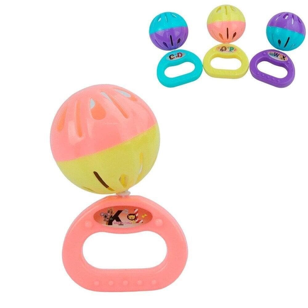 Chocalho Para Bebê 10cm Color - Tudo em Caixa