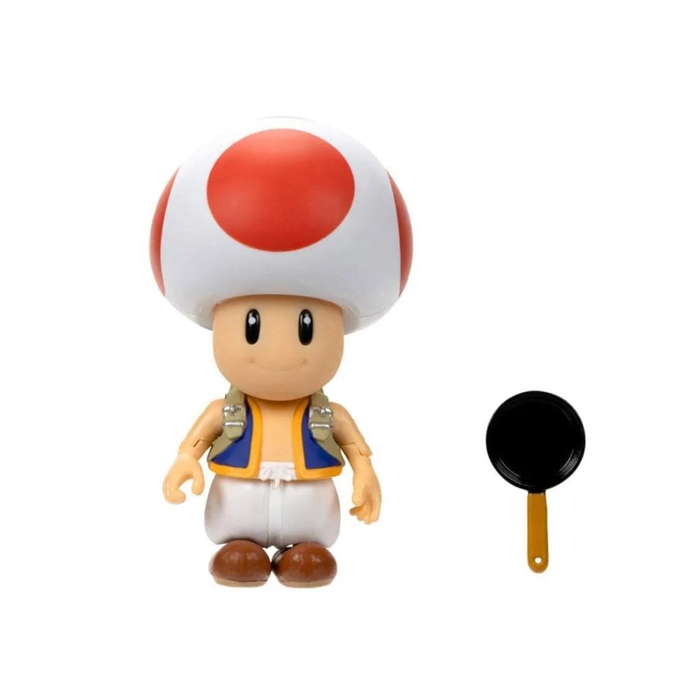 Toad 10Cm Frigideira - Super Mario Filme - Sunny Brinquedos
