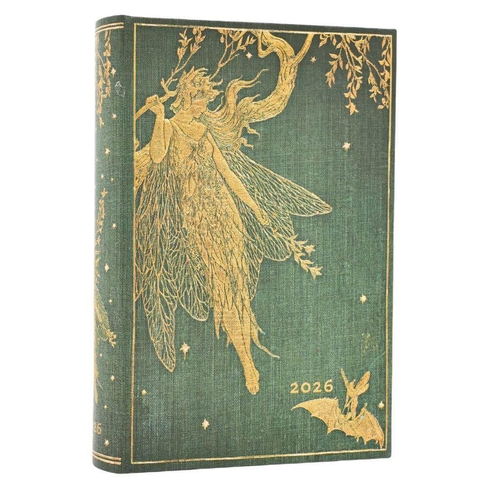 Agenda Paperblanks 2026 Olive Fairy Mini Diaria