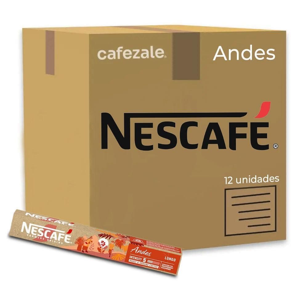 120 Cápsulas Nescafé Farmers Origins Andes