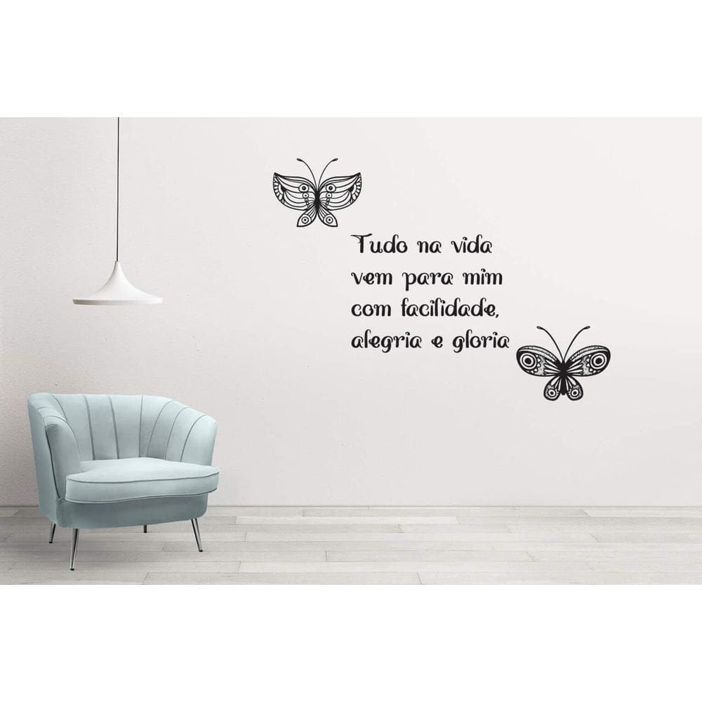 Adesivo De Parede Tudo Na Vida