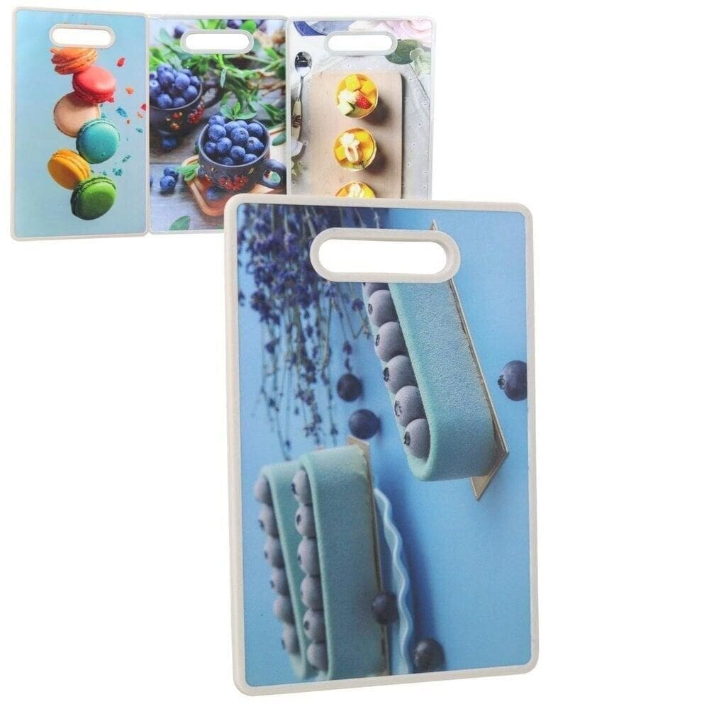 Tábua de Corte Plástico 36,5x22,5cm  - Tudo em Caixa